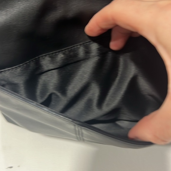 Coach F19456 Womens North South Gallery Tote Leather Bag Black - Picture 8 of 12